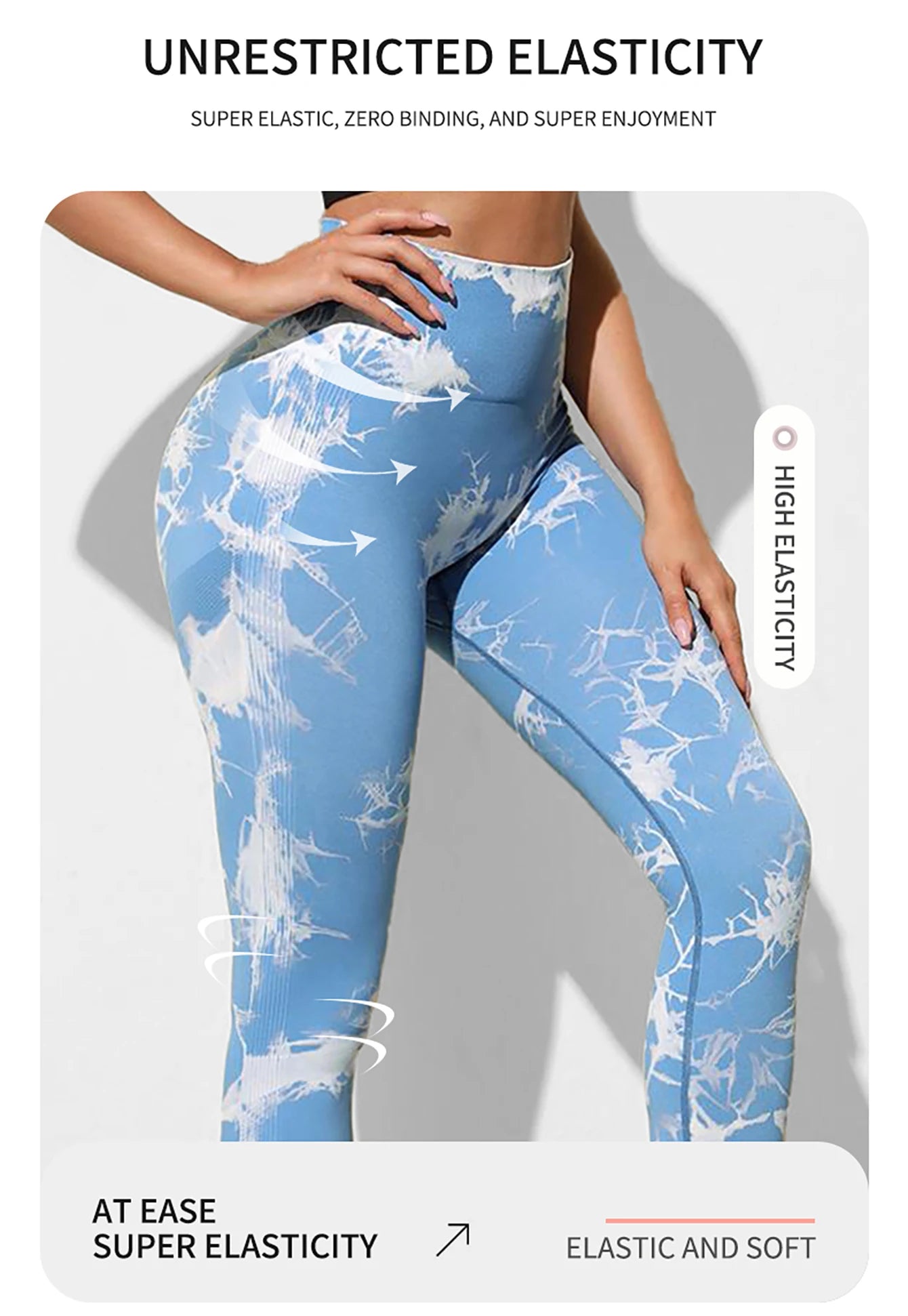High-Waist Push-Up Gym Tights